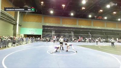 106 lbs Cons. Round 3 - Zachary Lorrain, Reno vs Brandon Henderson, Harrisburg