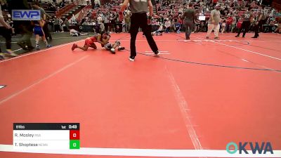 61 lbs Semifinal - Raylen Mosley, RSA RedStorm vs Trenton Shoptese, Newkirk Takedown Club