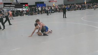 106 lbs Champ. Rd Of 64 - Jordan Pough, 512 Outlaw Wrestling vs Easton Landas, Sebolt Wrestling Academy