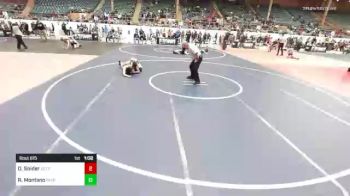 109 lbs Quarterfinal - Dj Snider, Betterman Elite vs Richard Montano, Patriot