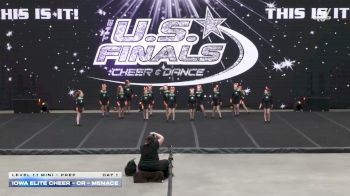 Iowa Elite Cheer - CR - Menace [2026 L1.1 Mini - PREP Day 1] 2026 The U.S. Finals Des Moines