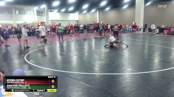 144 lbs Finals (8 Team) - Sawyer Pallett, Team Montana Laurel vs Ayden Estep, Anchor Wrestling