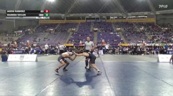 133 lbs Placement (4 Team) - Warren Taylor, Central Methodist vs Jason Ramirez, Arizona Christian University
