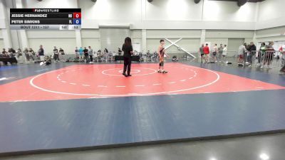 157 lbs Cons. Round 2 - Jessie Hernandez, NC vs Peter Simkins, FL