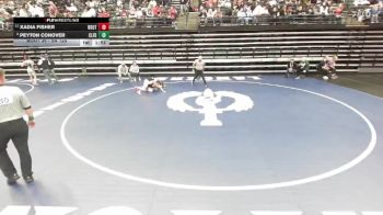 5A 125 lbs Champ. Round 1 - Xadia Fisher, Bountiful vs Peyton Conover, Clearfield