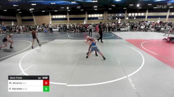 74 lbs Semifinal - Mason Alcaraz, Silverback WC vs Royce Morales, Blackcat WC