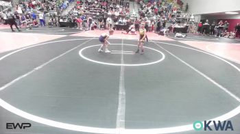 40 lbs Consolation - Ryatt Wilson, Keystone Kids Wrestling Club vs Parks Andrews, Team Tulsa Wrestling Club