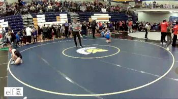 115 lbs. Champ. Round 3 - Elaine Hoth, Hillsboro vs Stella Piazza, Hampshire