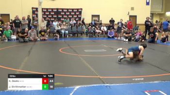 60 lbs Rr Rnd 1 - Kaison Deats, K8 Mat Assassins Red vs Jackson Strittmatter, K8 Team Round-Up