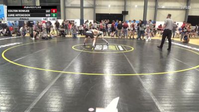 145 lbs Final - Colten Rowles, East Waterford vs Luke Hitchcock, Harrisburg
