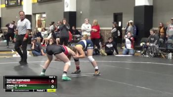 130 lbs Round 4 (16 Team) - Kinnley Smith, Illinois vs Tatum Shepherd, BVWC Gold