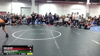 88 lbs Semis (4 Team) - Donald Crawley, Dragon United vs Dan Silver, Warhawks