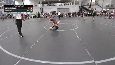 106 lbs Round 3 (6 Team) - Bryce Thomas, Freakztyle Black vs Elijah Foltz, Palm City Thundercats