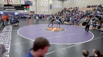 285 lbs Champ. Round 2 - Jamie Mansell, Livingston Academy vs Elijah Horton, Tullahoma