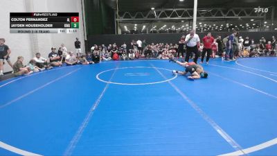 76 lbs Round 2 (6 Team) - Colton Fernandez, Aggression Legionnaires vs Jayden Householder, Kings