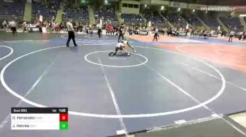 132 lbs Quarterfinal - Daniel Fernandez, Dakota Rattlers vs Jackson Helmke, High Elevation WC