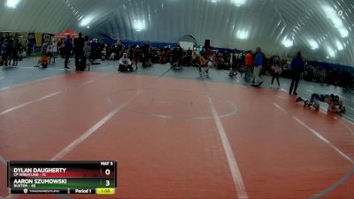 96 lbs Round 1 (3 Team) - Aaron Szumowski, Buxton vs Dylan Daugherty, CP Wrestling