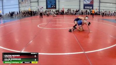 110 lbs Rd# 5- 3:45pm Friday Final Pool - Colton Meixner, Nauman Red vs Kalob Rodriguez, PA Blue