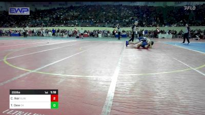 200 lbs Round Of 128 - Coleman Iker, El Reno vs Trent Dew, Cascia Hall