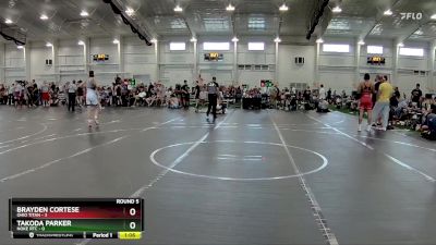 106 lbs Round 5 (6 Team) - Brayden Cortese, Ohio Titan vs Takoda Parker, Noke RTC