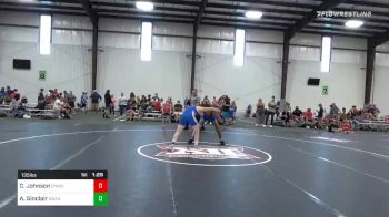 135 lbs Prelims - Cameron Johnson, Cowboy WC vs Aeoden Sinclair, Awa Advance