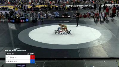 100 lbs Rnd Of 32 - Camden Rugg, WI vs Donovan Quinn, MI