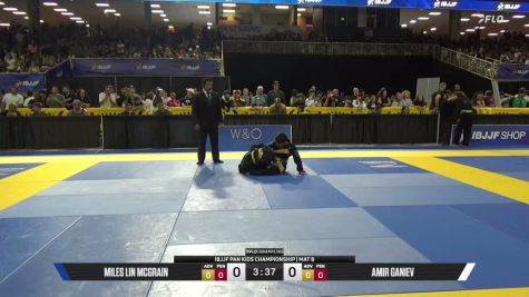 Miles Lin McGrain vs Amir Ganiev 2026 Pan Kids Jiu-Jitsu IBJJF Championship
