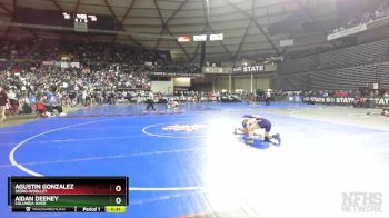 2A 113 lbs Cons. Round 2 - Agustin Gonzalez, Sedro-Woolley vs Aidan Deeney, Columbia River