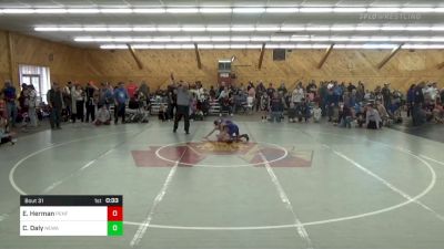 Round Of 16 - Elijah Herman, Penfield vs Cael Daly, Newark Valley