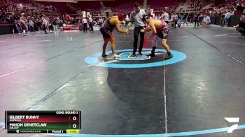 4A 215 lbs Cons. Round 2 - Gilbert Bunny, Shiprock vs Mason Denetclaw, Gallup