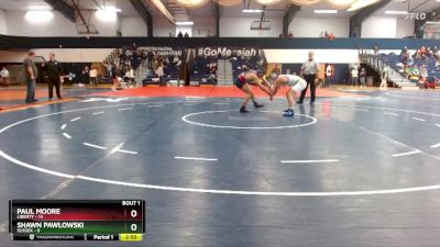 184 lbs Finals (2 Team) - Paul Moore, Liberty vs Shawn Pawlowski, Sussex