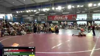 75 lbs Placement Matches (16 Team) - Gabe Nettleton, TNWCC vs Christian Wright, NOLA Gold