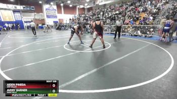 285 lbs Champ. Round 1 - Aiden Pineda, Simi Valley vs Avery Barner, Dana Hills