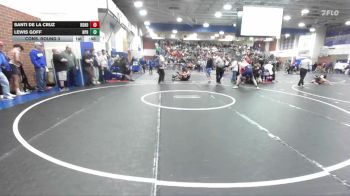 157 lbs Cons. Round 3 - Santi De La Cruz, Redondo Union vs Lewis Goff, Newport Harbor