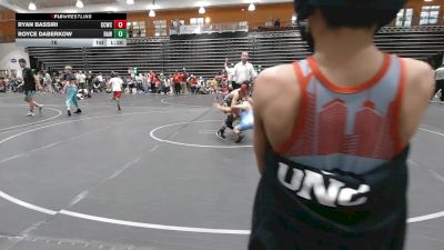76 lbs Round 4 (8 Team) - Ryan Bassiri, Capital City WC vs Royce Daberkow, RAW