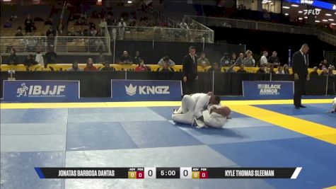 Kyle Thomas Sleeman vs Jonatas Barbosa Dantas 2025 Pan Jiu Jitsu IBJJF Championship