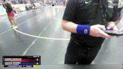 132 lbs Champ. Round 1 - Chaylin Roloson, Sayre vs Natalee Woodard, Auburn HS