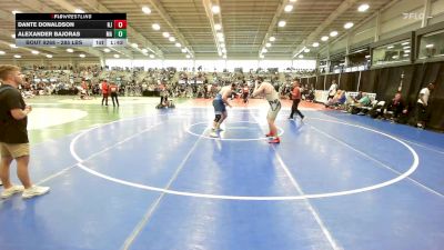 285 lbs Quarterfinal - Dante Donaldson, NJ vs Alexander Bajoras, MA