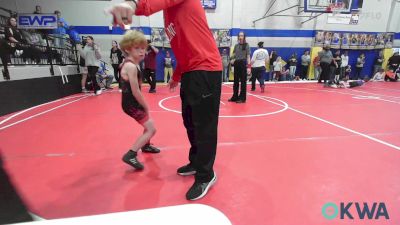 49-52 lbs Quarterfinal - Kysen Morgan, Fort Gibson Youth Wrestling vs James Duncan, Pin-King All Stars