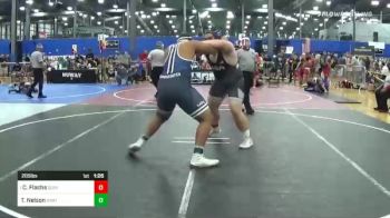 285 lbs Rr Rnd 3 - Christopher Flachs, Quincy Cyclones vs Tashaud Nelson, Unattached