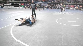 D 1 150 lbs 5th Place Match - Bruce Bletz, Airline vs Dominic Ruggieri, Southside