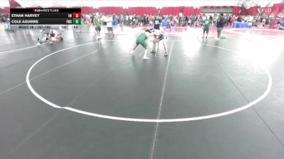 167-169 lbs Round 2 - Cole Aguirre, FZ Wrestling Club vs Ethan Harvey, Thunderbirds WC