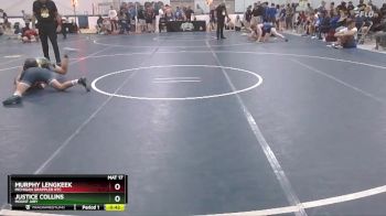 100 lbs Champ. Round 1 - Murphy Lengkeek, Michigan Grappler RTC vs Justice Collins, Mount Airy