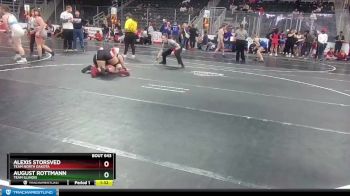 164 lbs Quarterfinal - Alexis Storsved, Team North Dakota vs August Rottmann, Team Illinois