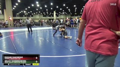 112+120 Round 3 - Bruce Vanderhoeven, North DeSoto Wrestling Academy vs Mugabi Makorogo, Techfall Wrestling Club