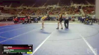 D3-144 lbs Quarterfinal - Isac Urias, Mohave vs Sergio Pena, Sahuarita Hs