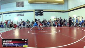 190 lbs Quarterfinal - Jon Stryker, Unattached vs Conner Hoar, Maurer Coughlin Wrestling Club