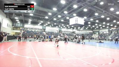 133 lbs Cons. Round 2 - Clay Smith, Williams Baptist vs Izak Rodriguez, Funky Monkey