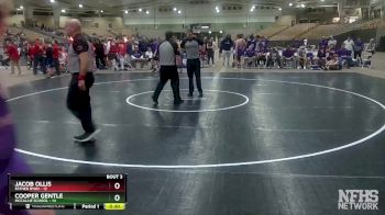 285 lbs Placement (4 Team) - Andrew Vic, Father Ryan vs Carson Gentle, McCallie School