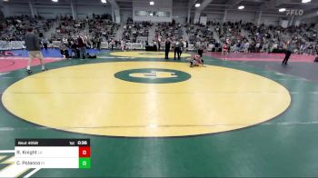 132 lbs Consi Of 64 #1 - Reece Knight, LA vs Christopher Polanco, RI